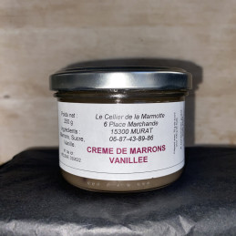 Crème de marrons Vanillée 250g